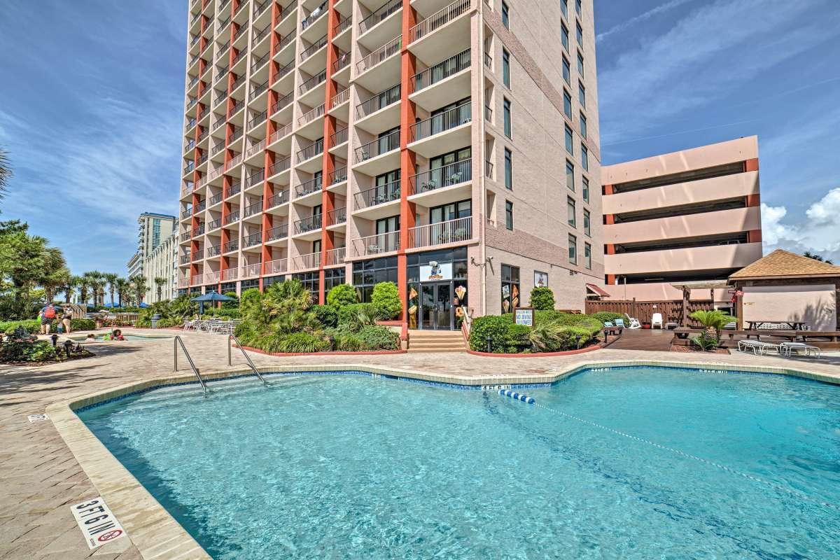 Beach Colony Ocean Front Executive Suite Myrtle Beach Exterior foto